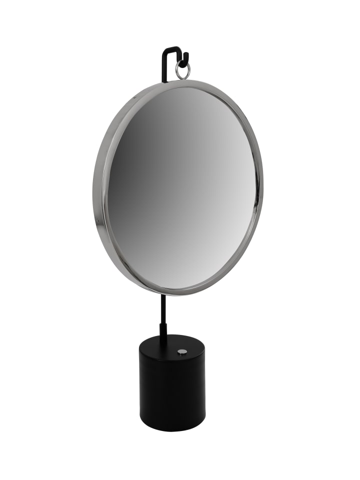 Tischspiegel Eleganca 325 in schwarz - silber
