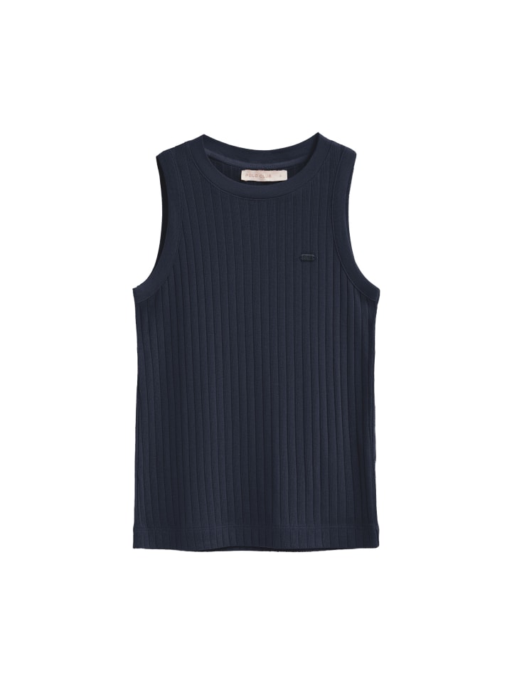 T-Shirt TAMIKA TANK TOP in Navy Blau