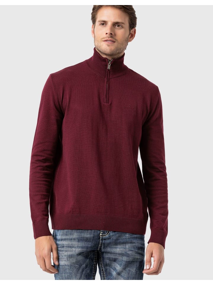 Pullover in BURGUNDY