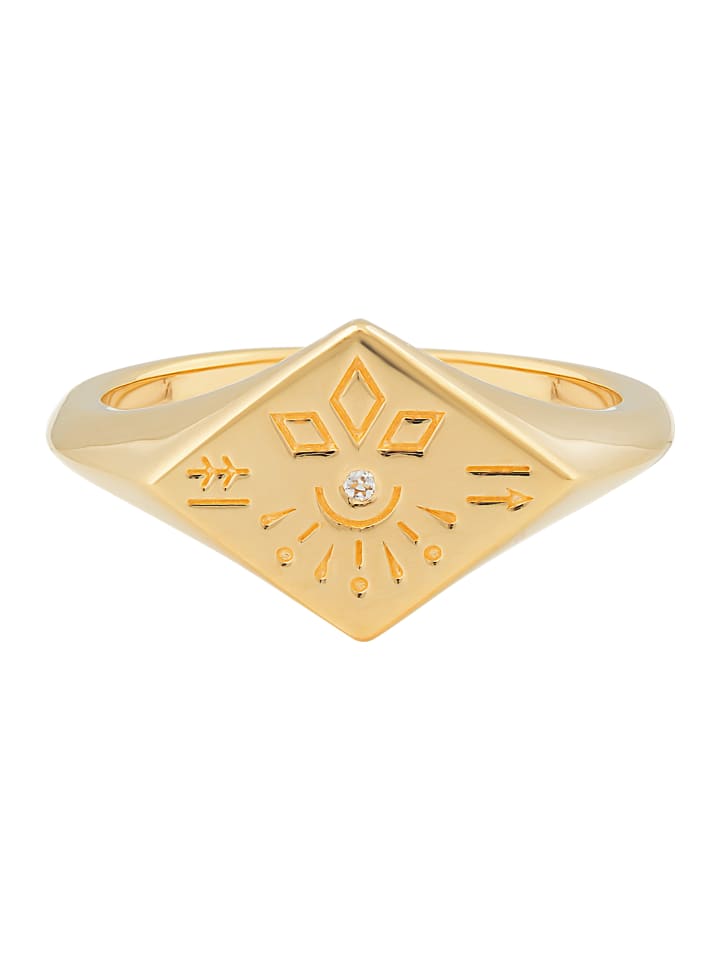 925/- Sterling Silber in gelb