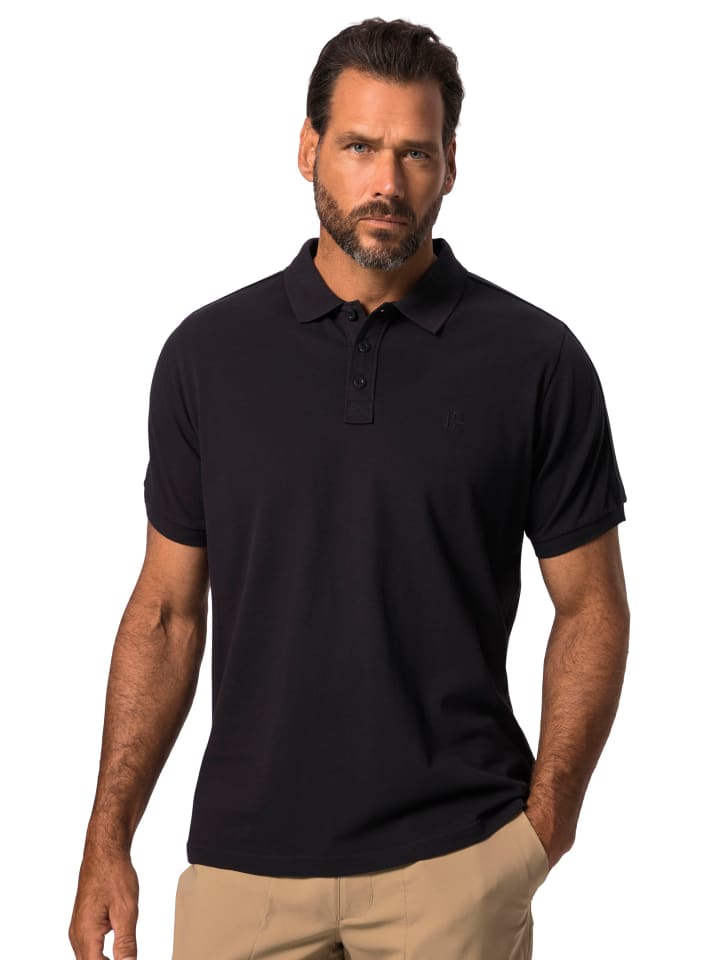 Poloshirt in dunkel marine