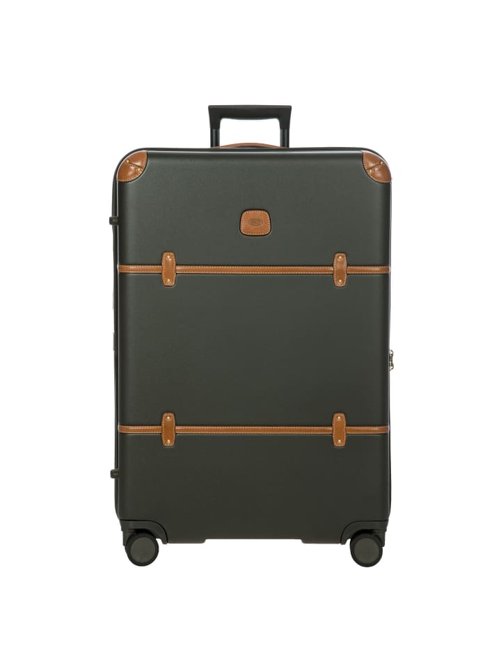 Bellagio 4 Rollen Trolley 76 cm mit Dehnfalte olivgruen