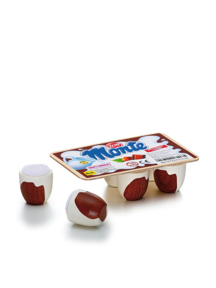 Schoko-Milch-Dessert Monte von Zott - Kaufladenzubehör - ab 3 Jahren