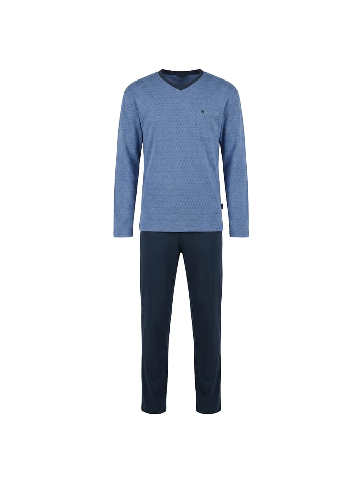Pyjama in Dunkelblau