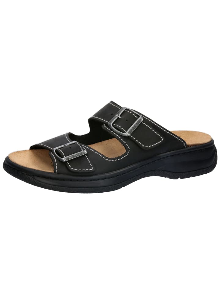 Pantolette "Lico Wellness" in Schwarz