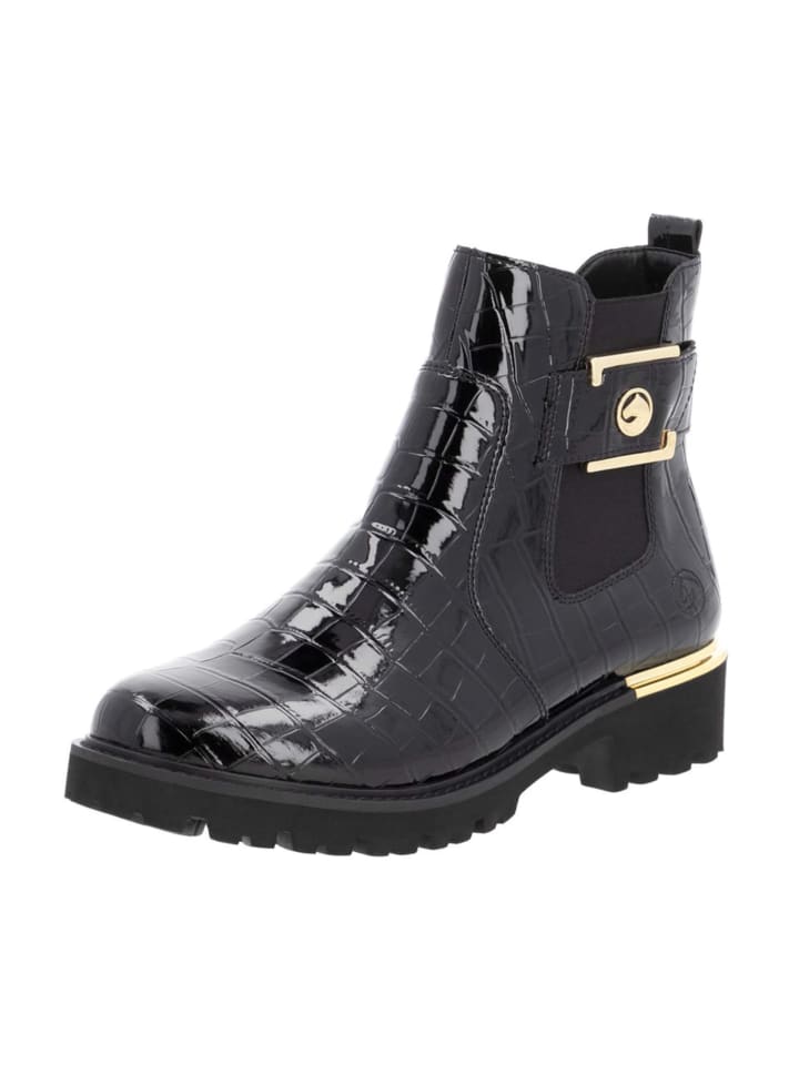 Klassische Stiefeletten in Schwarz