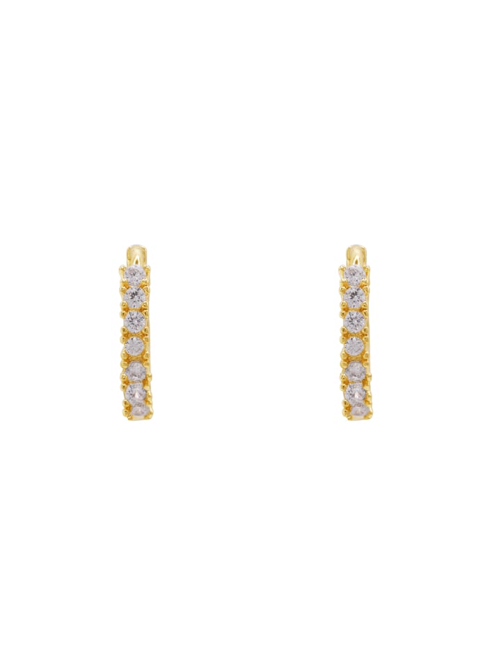 Creolen Damen Mascha goldfarben in goldfarben