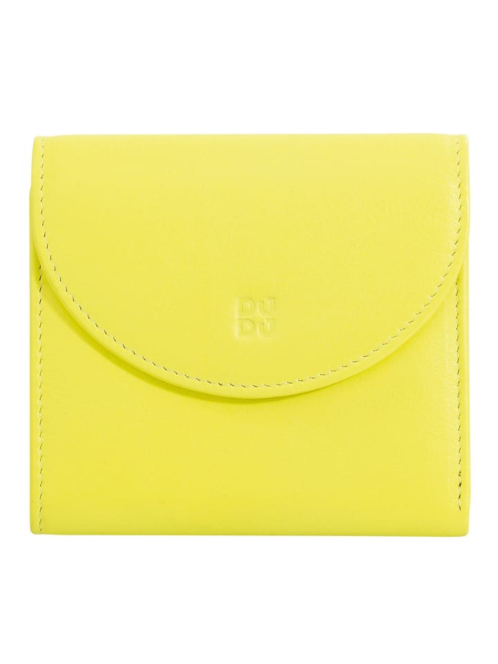 Malaita Geldbörse Leder 11 cm citrus yellow