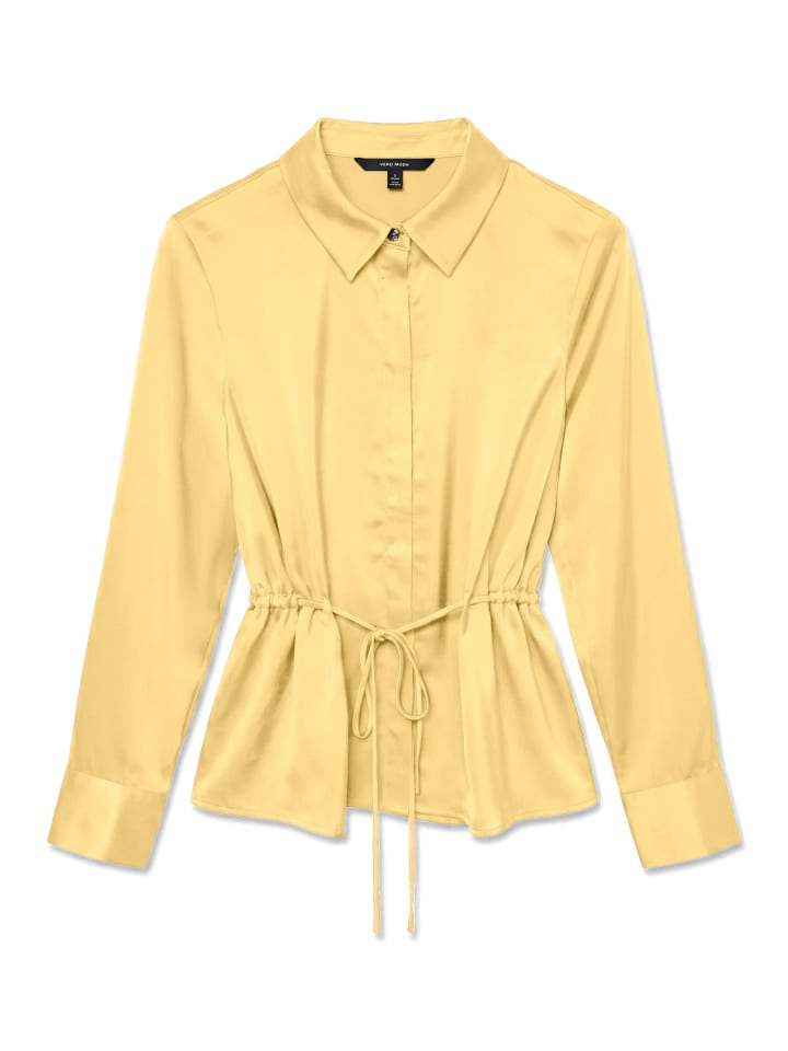 Hemd in Pale Banana