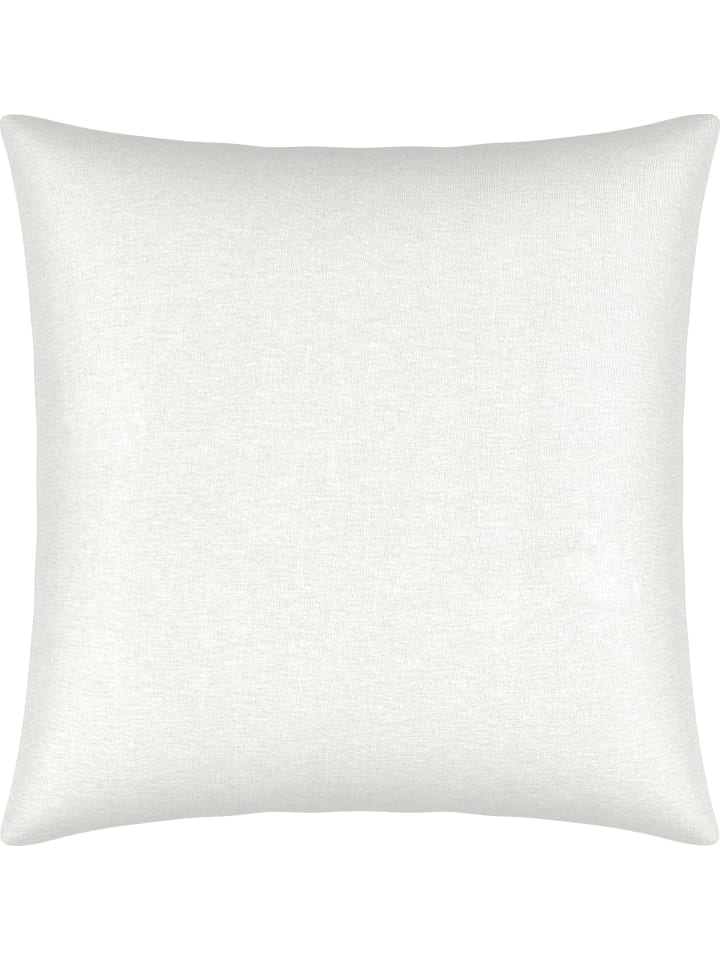 Single-Jersey Kuschelkissenbezug Murnau in weiß