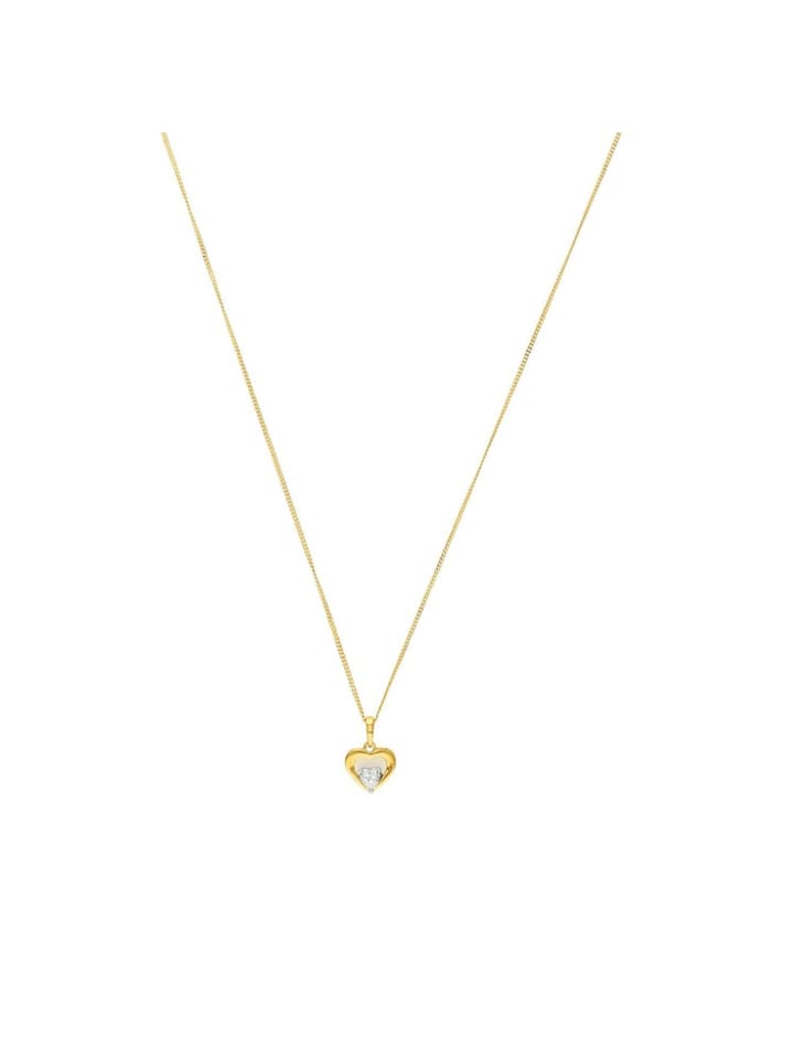 Collier Gold 375/9 ct in bicolor