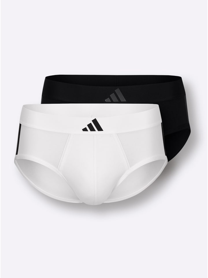 Slip in weiß + schwarz