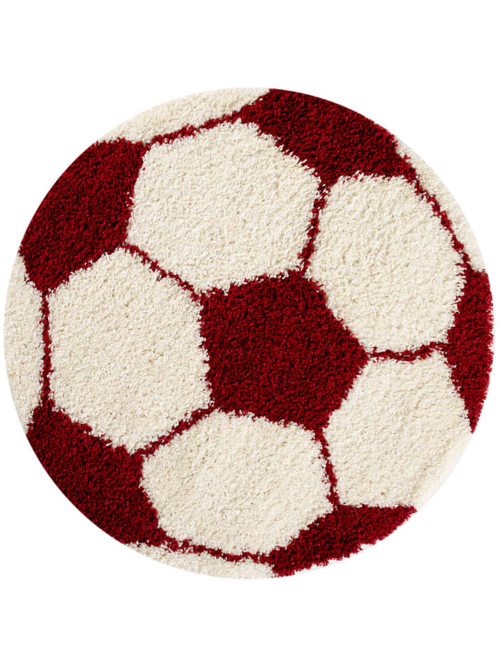 Kinder Teppich Francesco in Rot