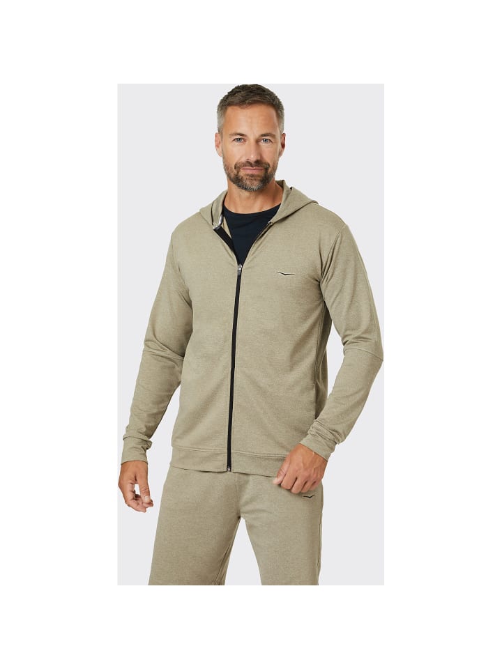 Sweatjacke Ronan 4042 01 in Grün2070