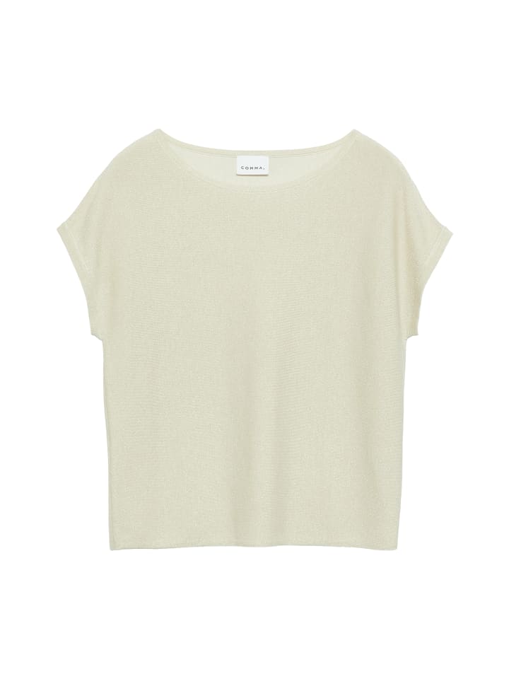 Strickshirt in beige