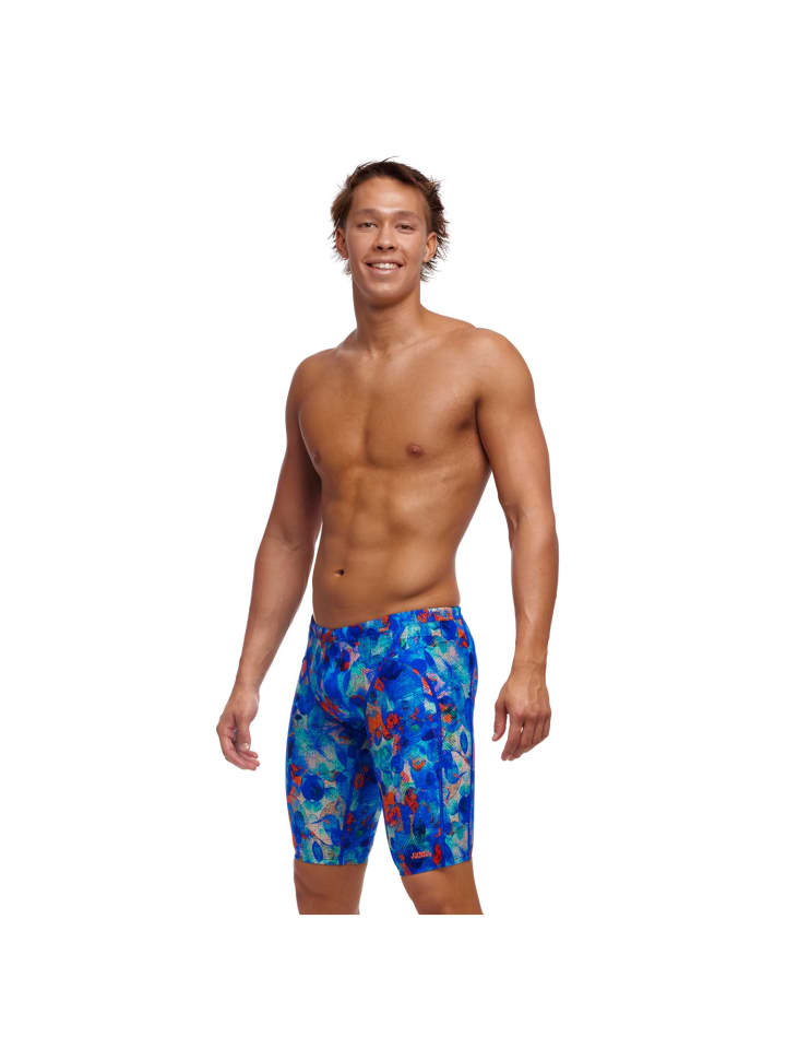 Pain Press Jammer Badehose in blau