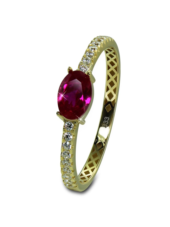 Ring Gold 333 Gelbgold - 8 Karat Beauty Größe 56 (17,8)
