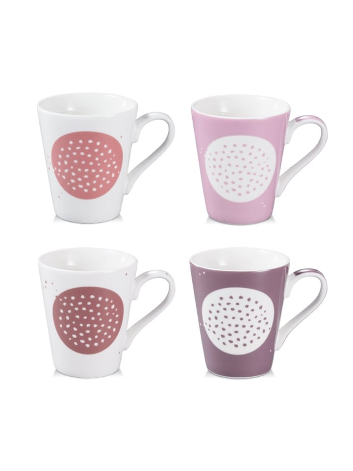Tasse myCOFFEE, 4 Stück , Pastels in Sugar