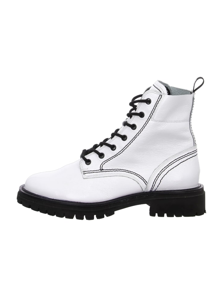Schnürboots in Weiß