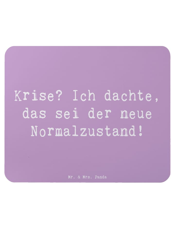 Mauspad Spruch Gelassenheit in Krisen mit Spruch in Lavendeltraum
