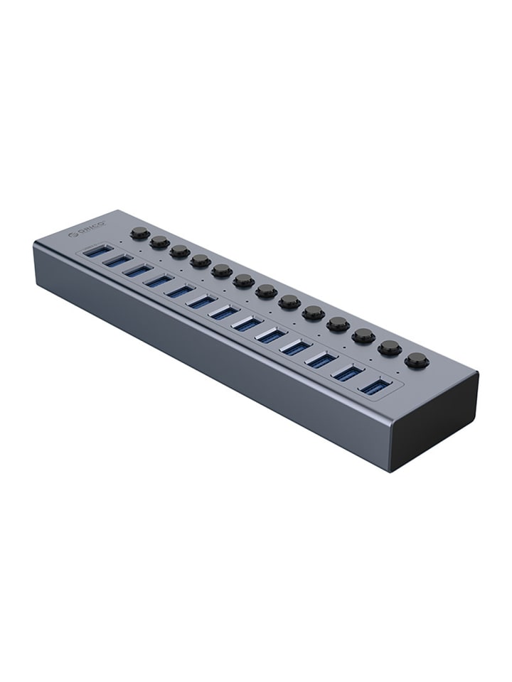 BT2U3-13AB Hub 13x USB-A 3.0 mit Schaltern