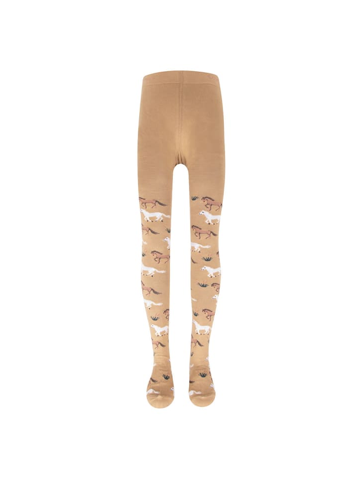 Strumpfhose Pferde in hell camel
