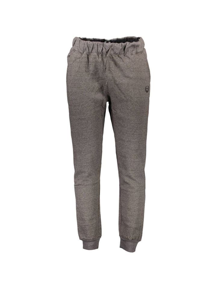 Grau Polyester Herren Jogginghose