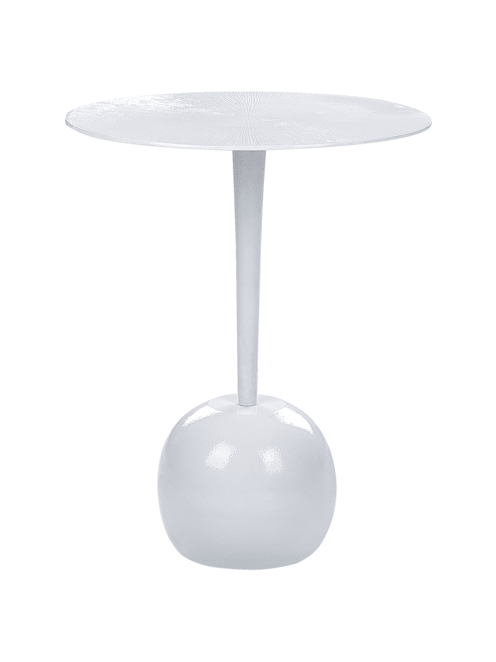Beistelltisch EUCLA in Weiß - (W) 40 x (H) 49 x (L) 40 cm