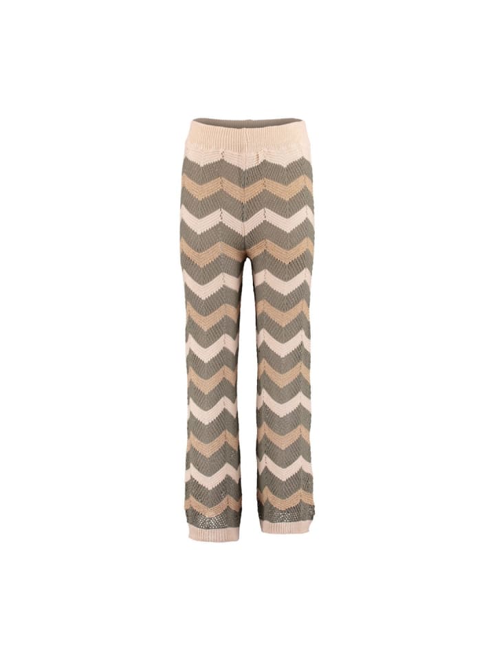 Hose in khaki div