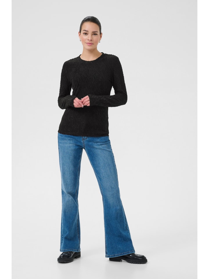 T-shirt KAzeverina Slim fit in Black Deep