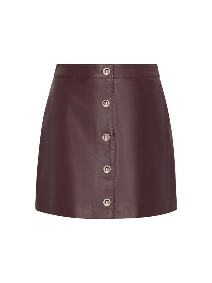 Women Skirt in burgundy