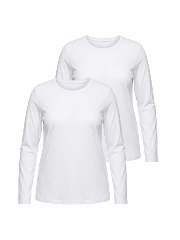 Shirt in schneeweiß