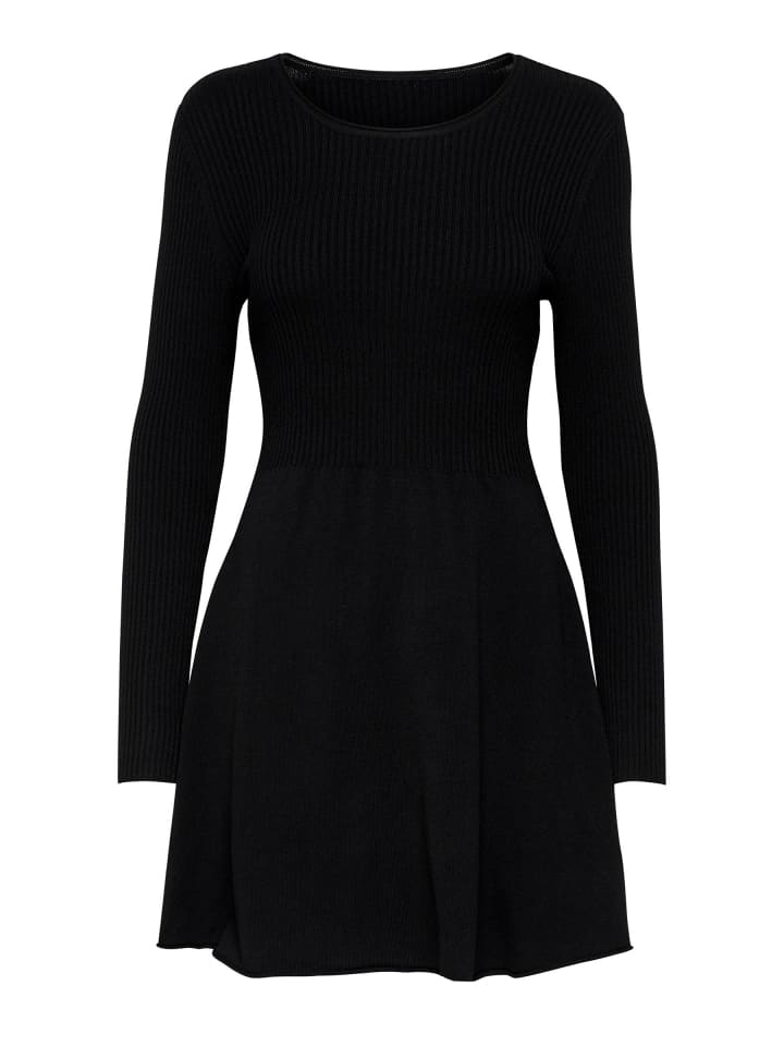 Strickkleid in Black 1