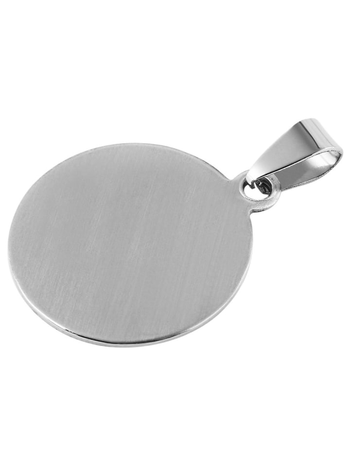 Unisex Anhänger aus Edelstahl in silber