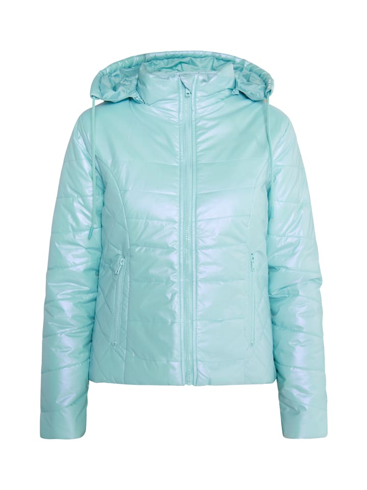 Damen Winterjacke in Lagune Minze