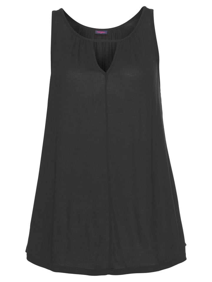 Strandtop in schwarz