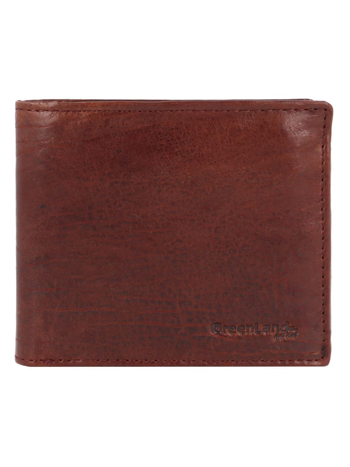 Greenland Nature Nature Geldbörse Leder 11,5 cm in dark-brown günstig  kaufen | limango | Gürteltaschen