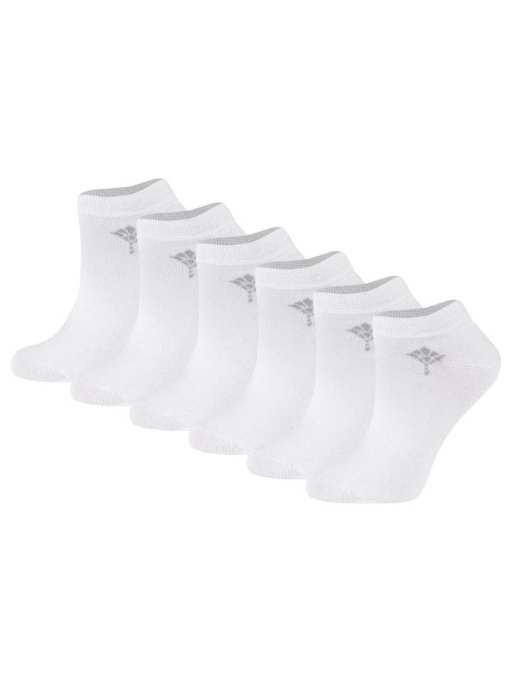 Socken 6er Pack in Weiß