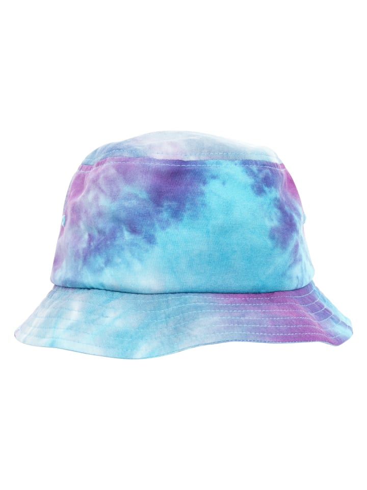 Bucket Hat in purple turquoise