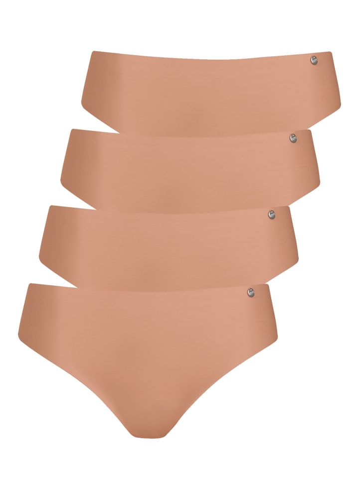 4er Pack Slip Clean Cut in rose blush