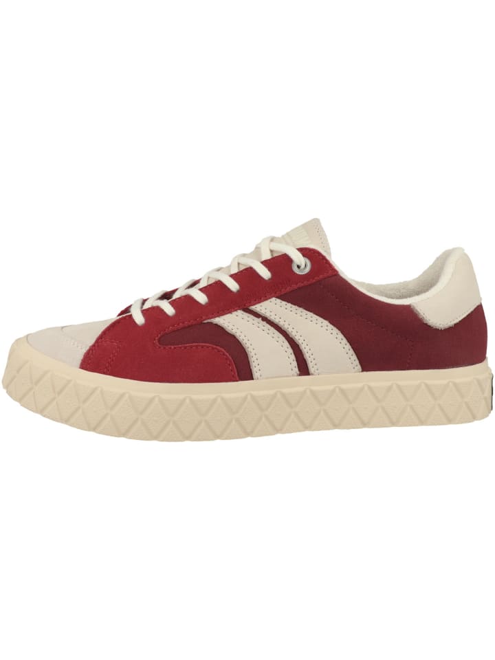 Sneaker low Palla Ace Lo Sde in rot