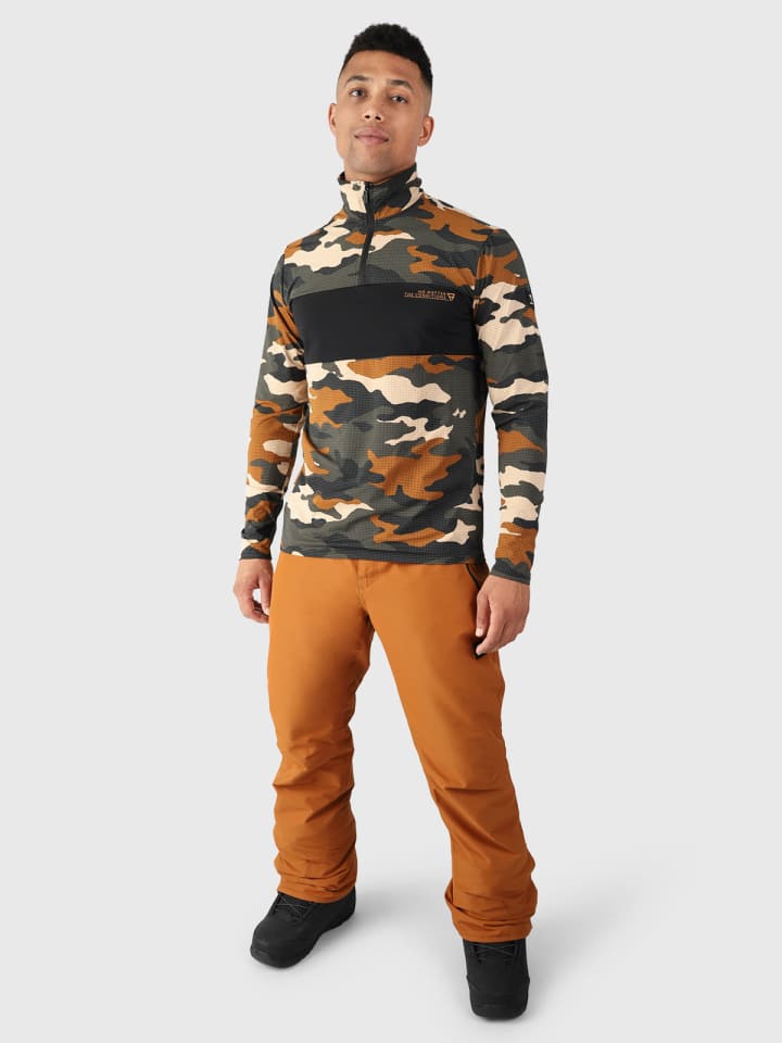 Skihose in orange