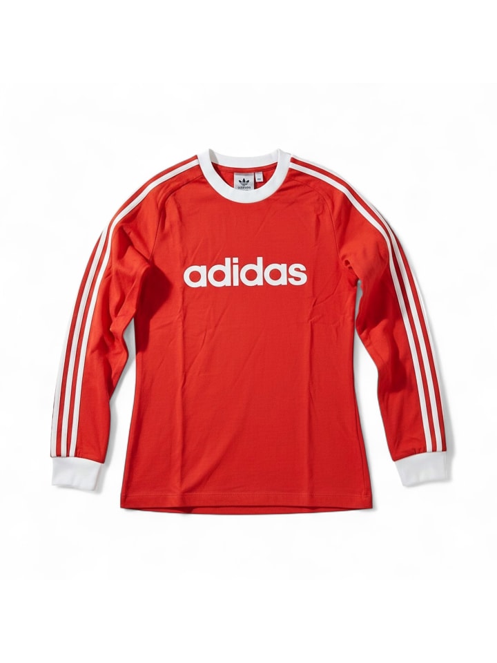 Langarmshirt FCB 70s FC Bayern München in Rot