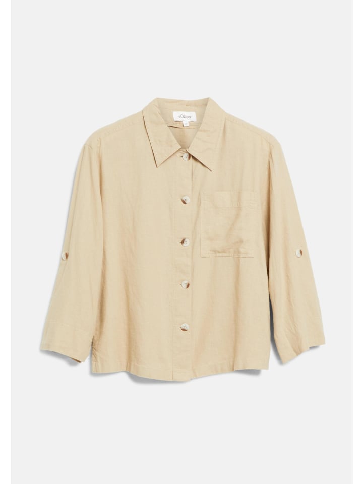 Bluse in 8170_beige