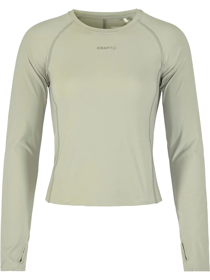 Longsleeve "Hypervent Tight Longsleeve W" in Grau