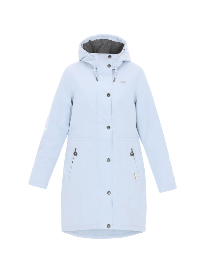 Women Parka in light blue