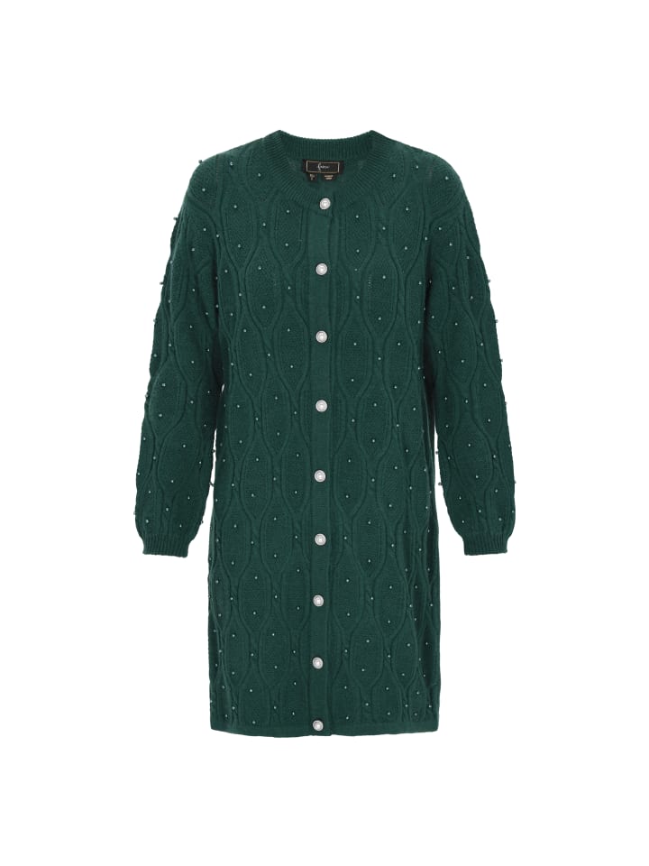 Women Cardigan in emerald
