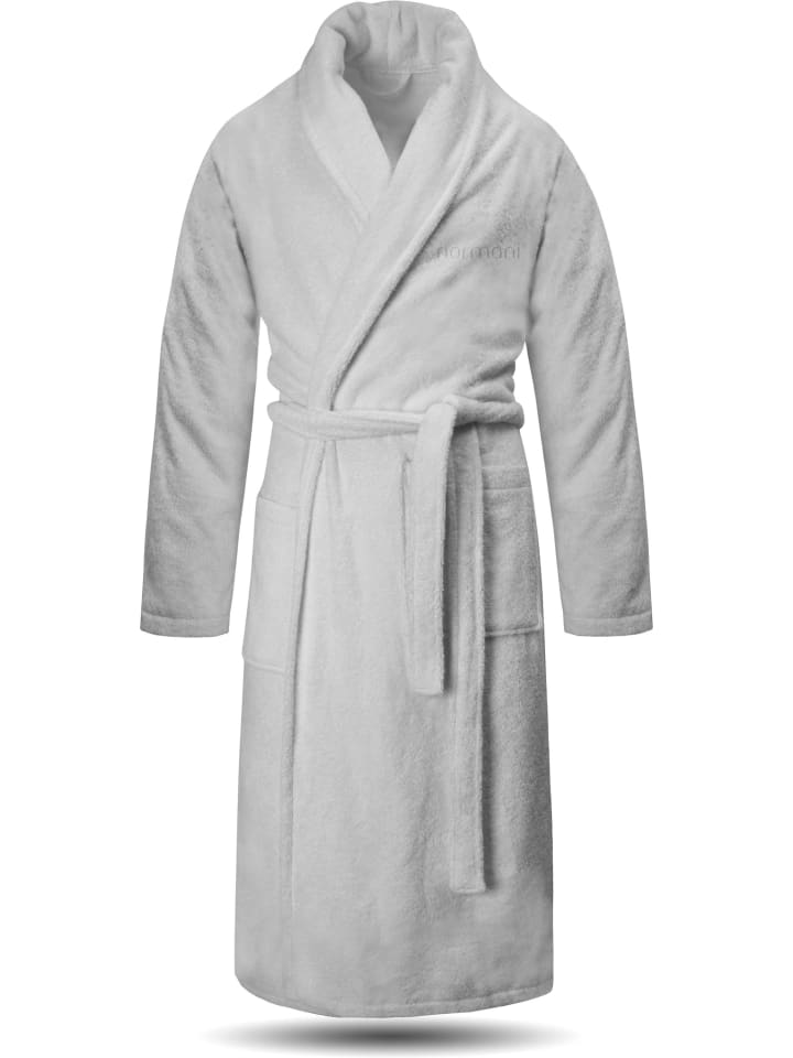 Unisex Premium Bademantel Sivas in Weiß