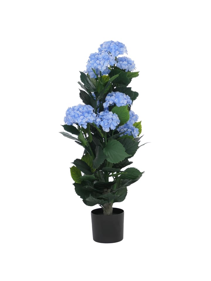 Künstliche Hortensie Q86, Blau