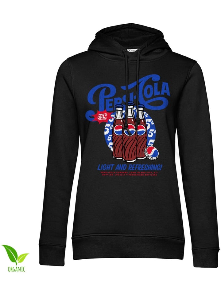 Hoodie "Retro Add Girly Hoodie" in Schwarz